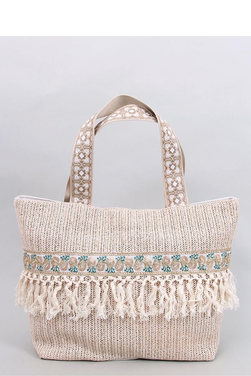 Jute Crochet Boho Beach Bag